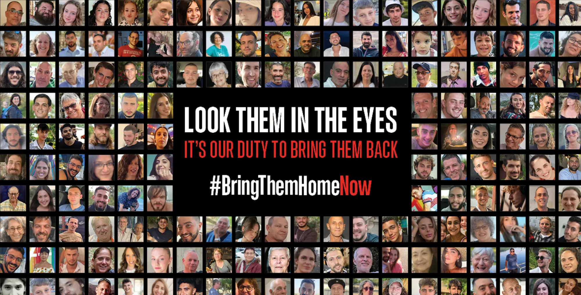 Look them in the eyes! – Bring them home now!